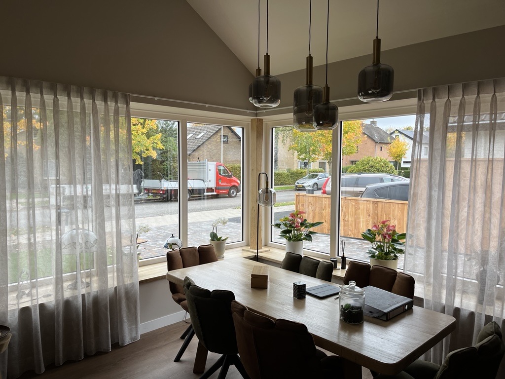 Wouden kunststof kozijnen Gayko